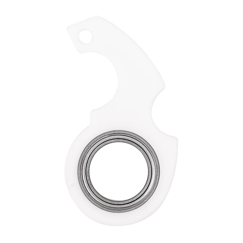 Spinner Keychain Fidget Toy – Stress & Anxiety Relief - Plastic