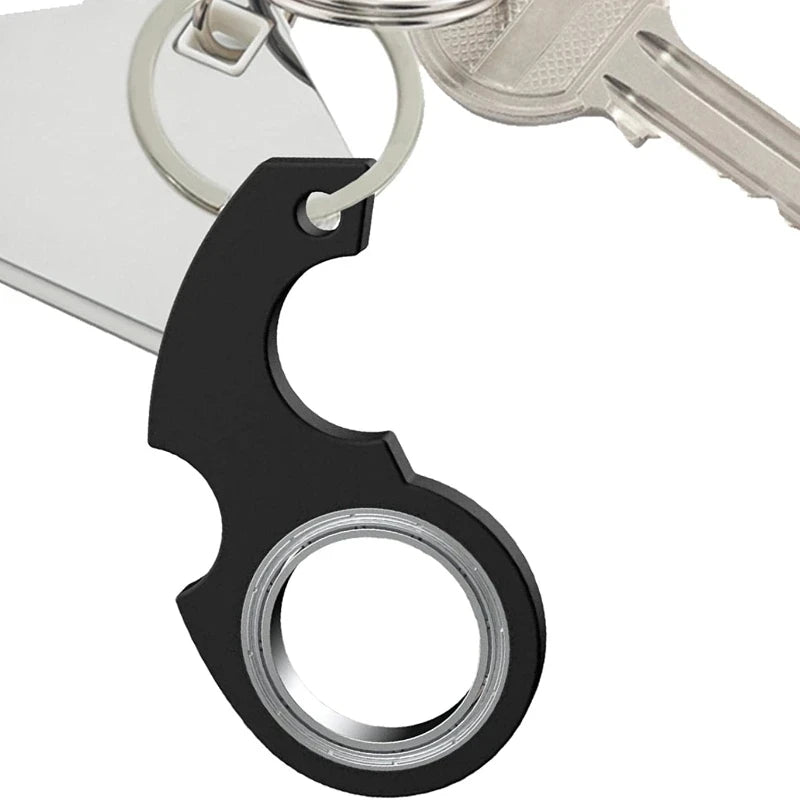 Spinner Keychain Fidget Toy – Stress & Anxiety Relief - Plastic