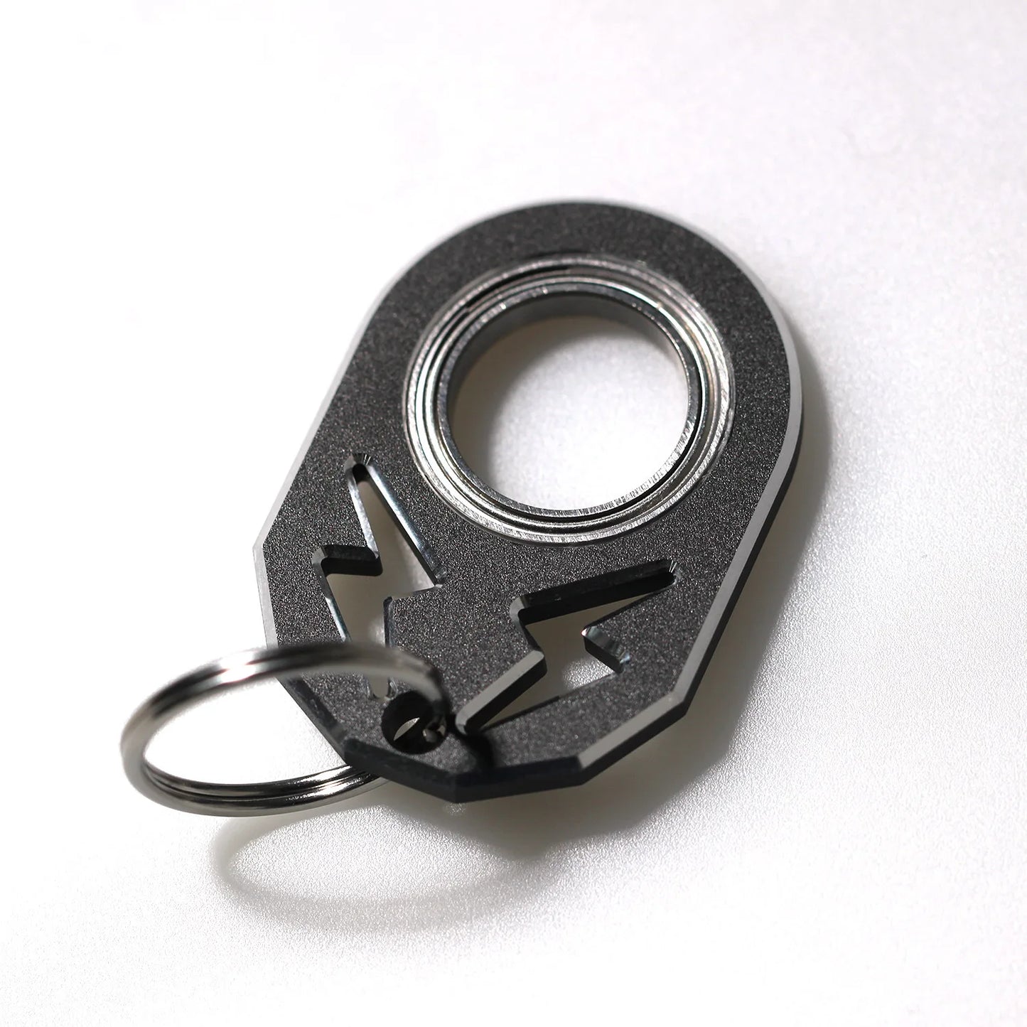 Spinner Keychain Fidget Toy β Stress & Anxiety Relief - Metal