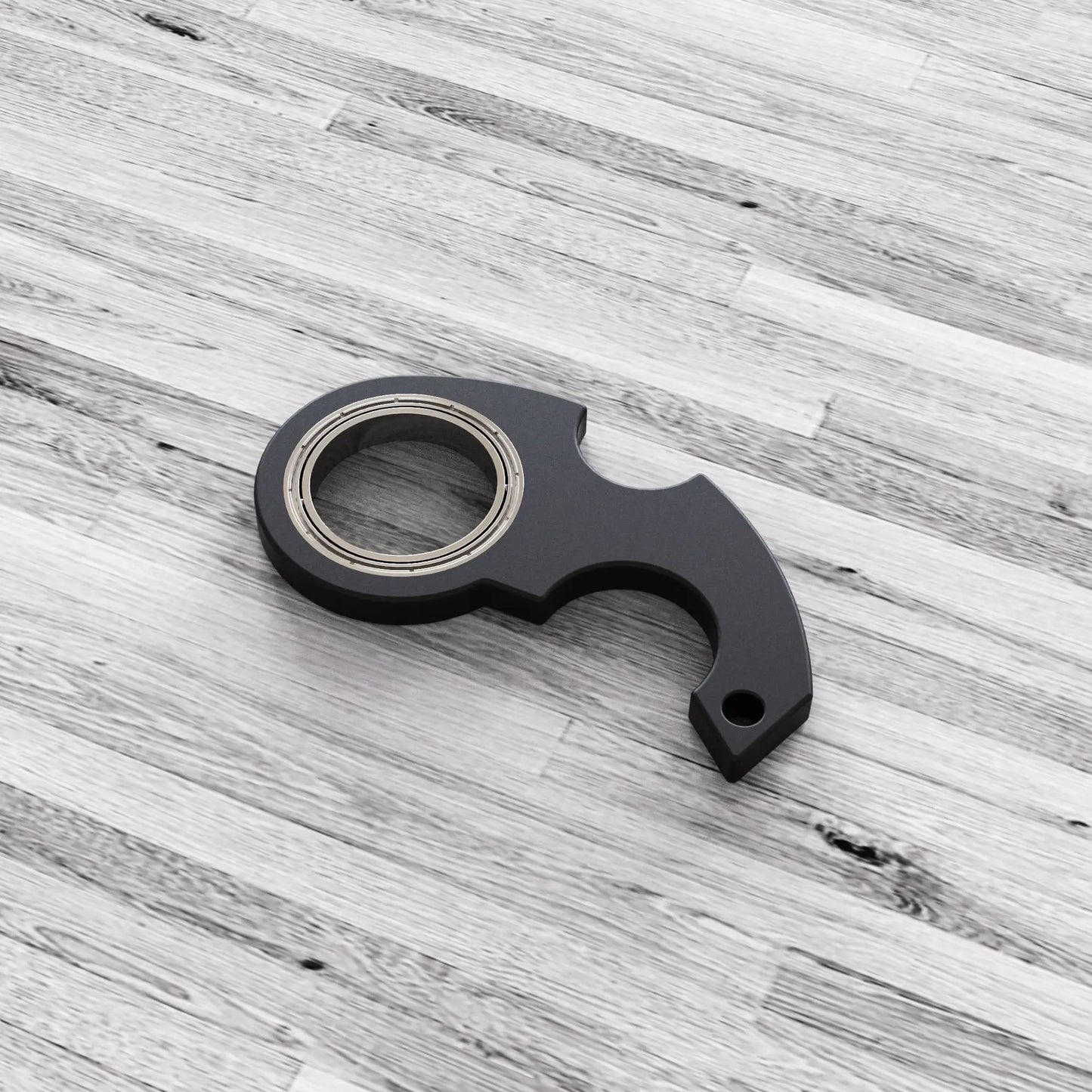Spinner Keychain Fidget Toy – Stress & Anxiety Relief - Plastic