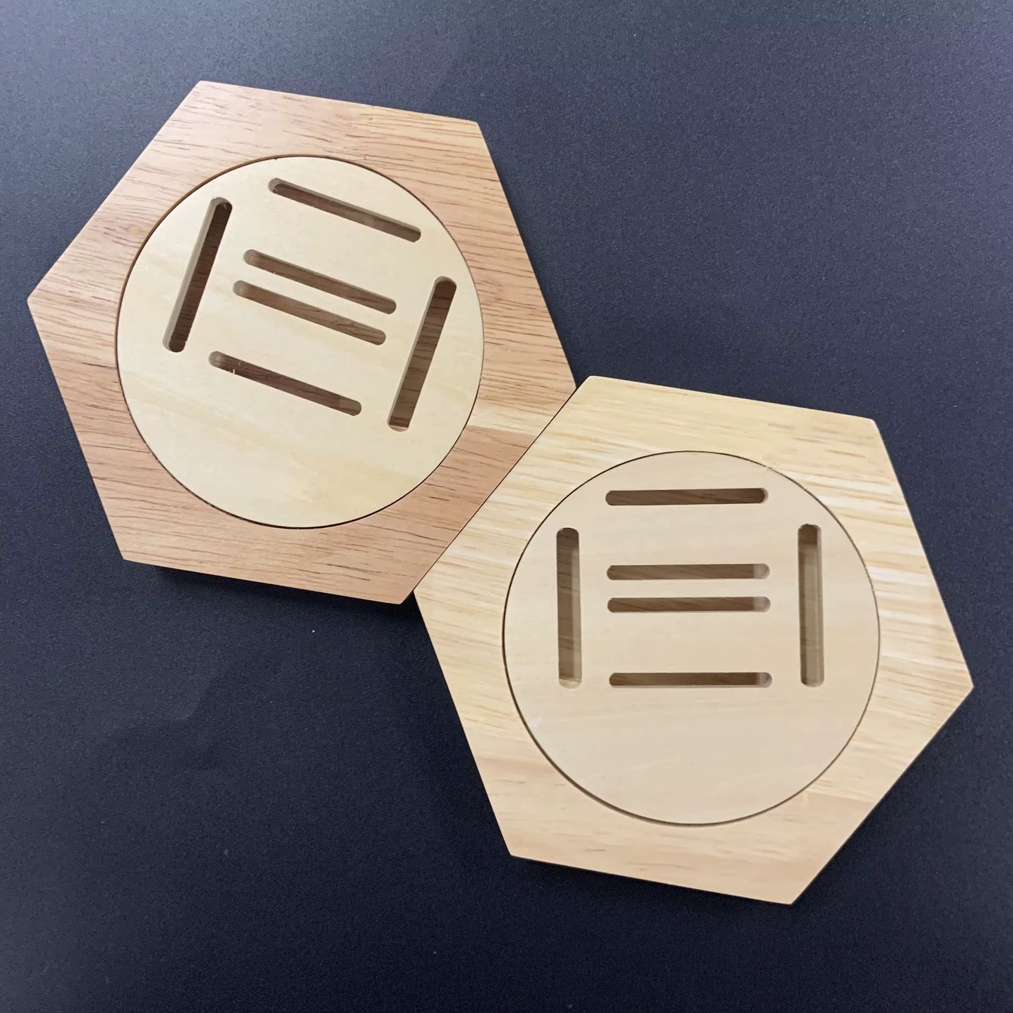 ERND – Wooden Hexagon Medal Holder | Single Medal Display | Perfect Gift