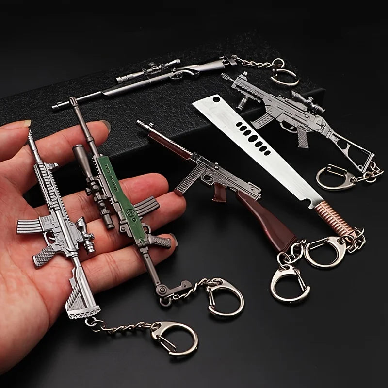 Mini Gun Keyring – Pocket-Sized Tactical Accessory