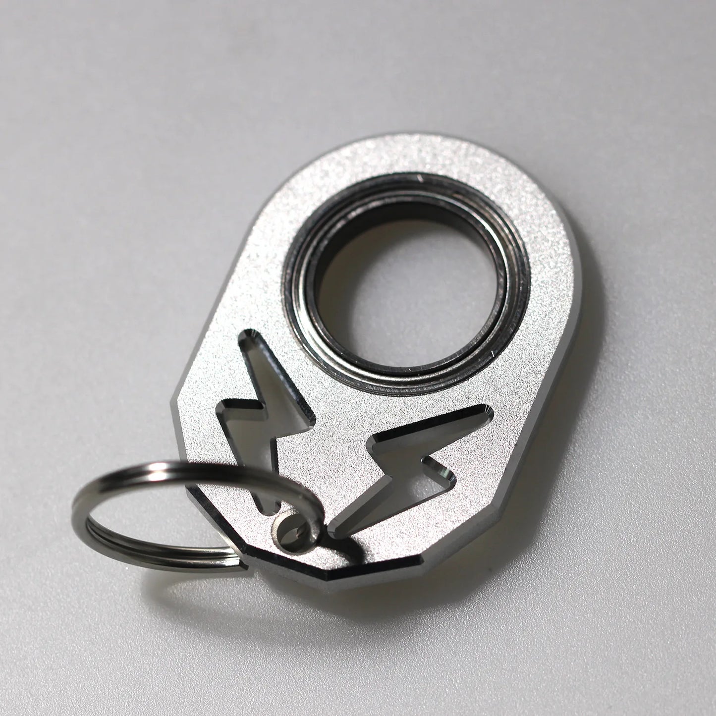 Spinner Keychain Fidget Toy – Stress & Anxiety Relief - Metal