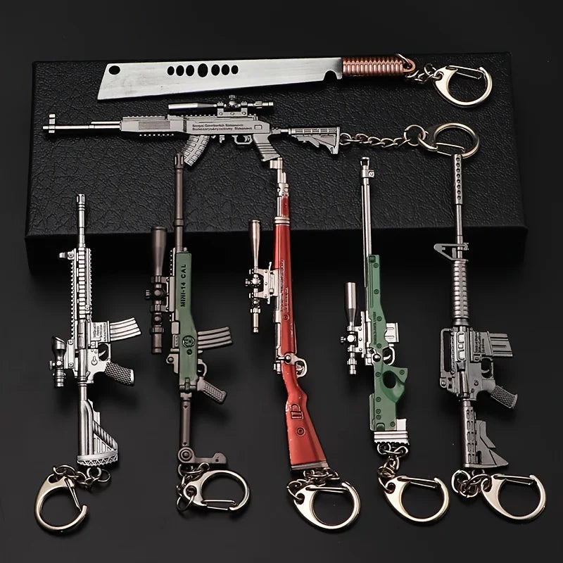 Mini Gun Keyring – Pocket-Sized Tactical Accessory