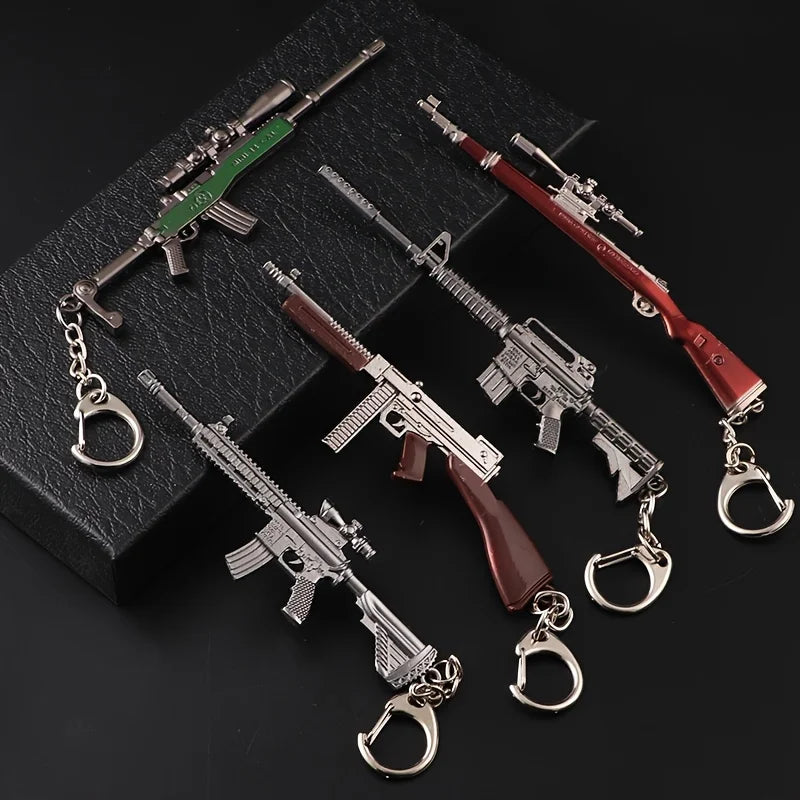 Mini Gun Keyring – Pocket-Sized Tactical Accessory